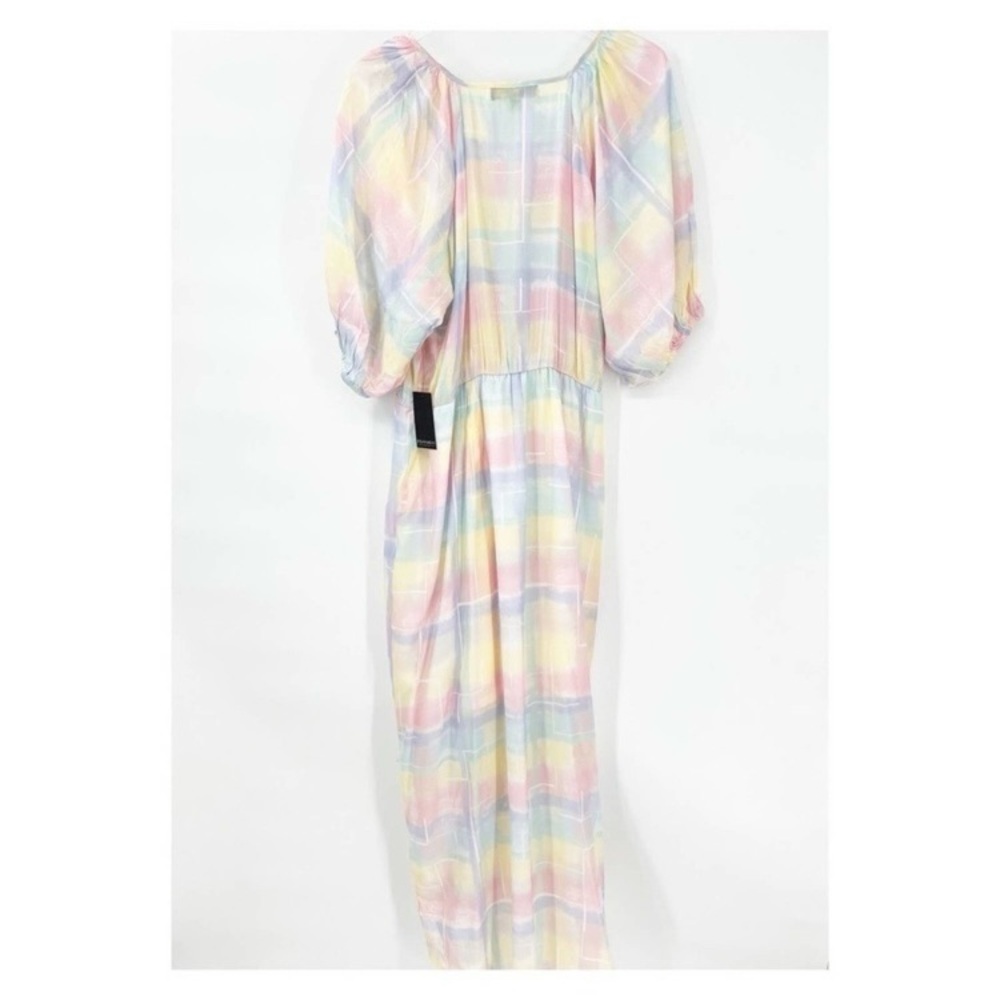 Eloquii Full Sleeve Faux Wrap Mini Dress 18 - Picture 6 of 9